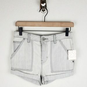 NWT Free People "Sequoyah" high waisted shorts